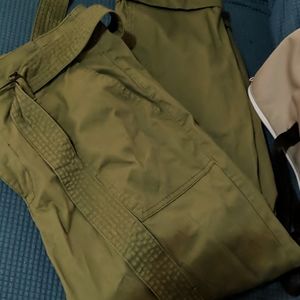 Vanilla star trousers olive green
